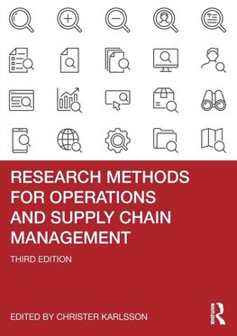 Research Methods for Operations and Supply Chain Management