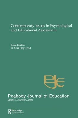 Haywood, H: Contemporary Issues in Psychological and Educati