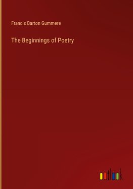 The Beginnings of Poetry