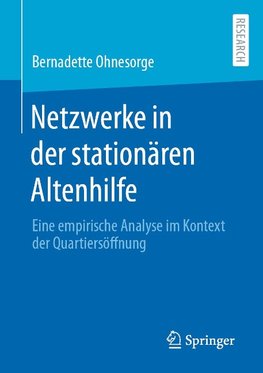 Netzwerke in der stationären Altenhilfe