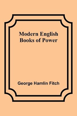 Modern English Books of Power