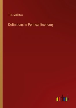 Definitions in Political Economy