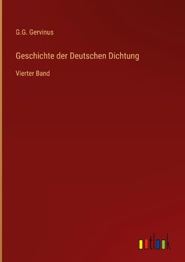 Geschichte der Deutschen Dichtung