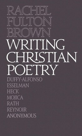 Writing Christian Poetry