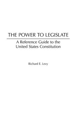 The Power to Legislate