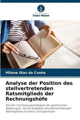 Analyse der Position des stellvertretenden Ratsmitglieds der Rechnungshöfe