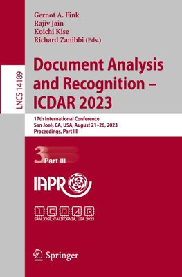 Document Analysis and Recognition - ICDAR 2023