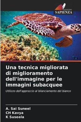 Una tecnica migliorata di miglioramento dell'immagine per le immagini subacquee