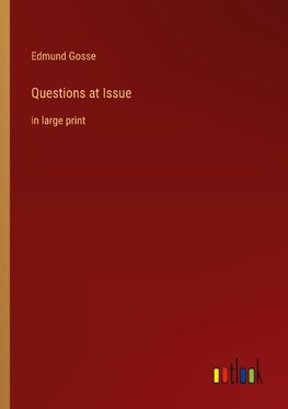 Questions at Issue