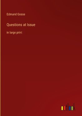 Questions at Issue