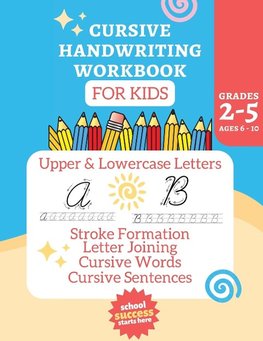 Cursive Workbook Activity Book