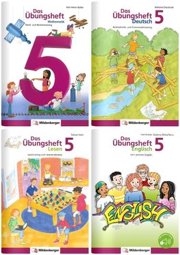 Sicher ins 6. Schuljahr - Sparpaket: Rechnen - Schreiben - Lesen - Grammatik - Englisch · Klasse 5