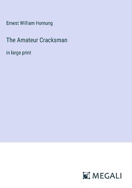 The Amateur Cracksman