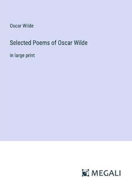 Selected Poems of Oscar Wilde