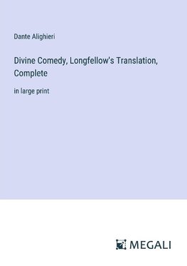 Divine Comedy, Longfellow's Translation, Complete