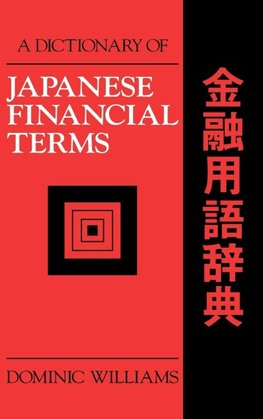 A Dictionary of Japanese Financial Terms