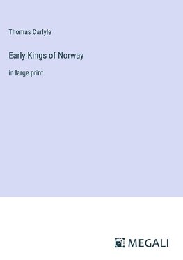 Early Kings of Norway