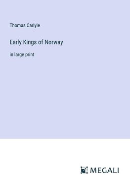 Early Kings of Norway