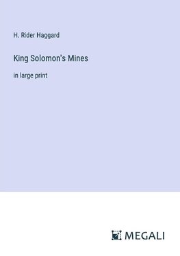 King Solomon's Mines