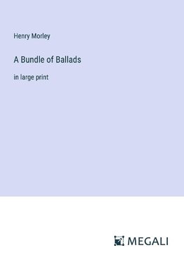 A Bundle of Ballads