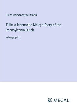 Tillie, a Mennonite Maid; a Story of the Pennsylvania Dutch