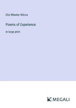 Poems of Experience