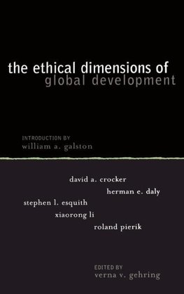 Ethical Dimensions of Global Development