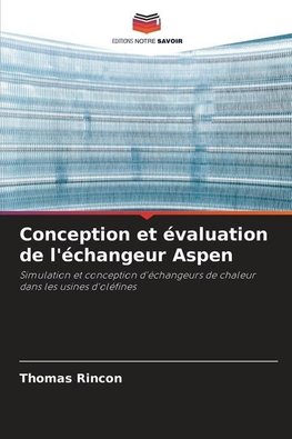 Conception et évaluation de l'échangeur Aspen