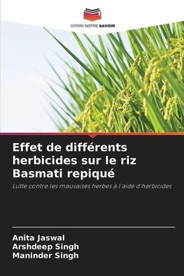 Effet de différents herbicides sur le riz Basmati repiqué