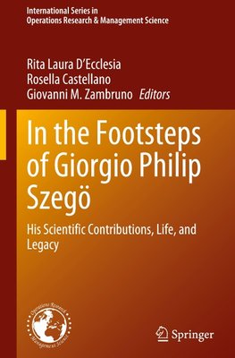 In the Footsteps of Giorgio Philip Szegö