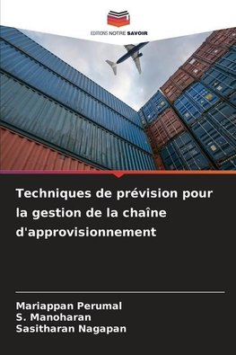 Techniques de prévision pour la gestion de la chaîne d'approvisionnement