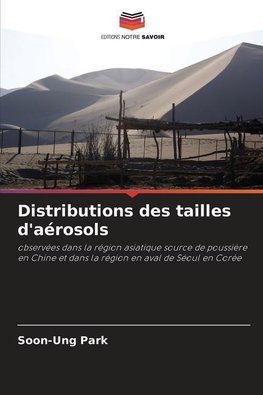 Distributions des tailles d'aérosols