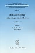 Ratio decidendi - Guiding Principles of Judicial Decisions 1