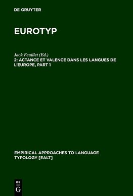 Actance et Valence dans les Langues de l'Europe