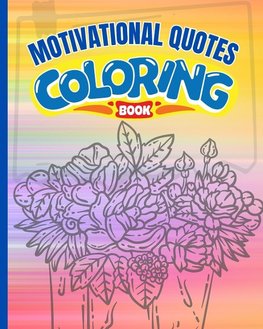 Motivational Quotes Coloring Book