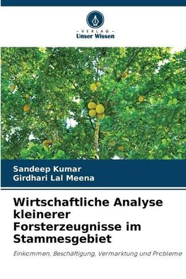 Wirtschaftliche Analyse kleinerer Forsterzeugnisse im Stammesgebiet