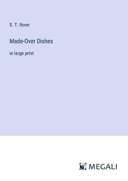 Made-Over Dishes