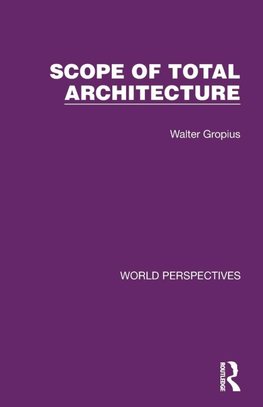 Scope of Total Architecture