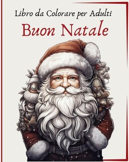 Buon Natale - Libro da Colorare per Adulti