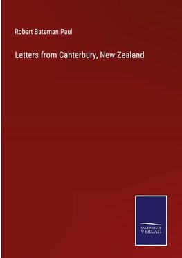 Letters from Canterbury, New Zealand