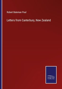 Letters from Canterbury, New Zealand