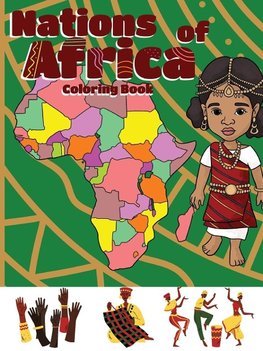 NATIONS OF AFRICA COLORING BOOK