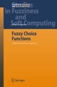 Fuzzy Choice Functions