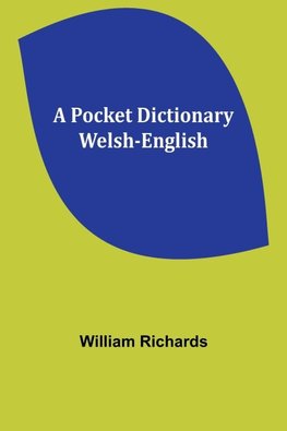 A Pocket Dictionary Welsh-English