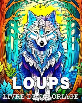 Loups Livre de Coloriage