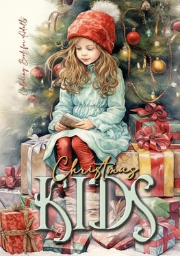 Christmas Kids Coloring Book for Adults