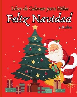 FELIZ NAVIDAD - Libro de Colorear para Niños