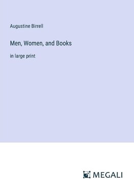 Men, Women, and Books