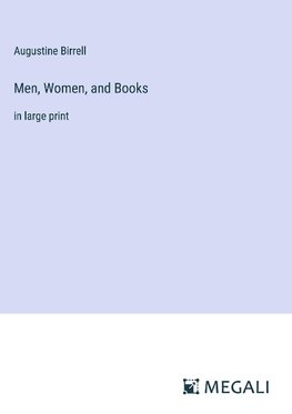 Men, Women, and Books