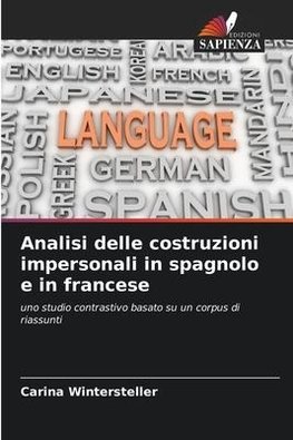 Analisi delle costruzioni impersonali in spagnolo e in francese